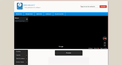 Desktop Screenshot of infoselect.com.tn